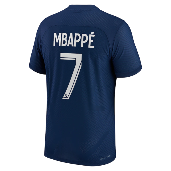 Maglia Paris Saint Germain Mbappé 2022-2023 Blu